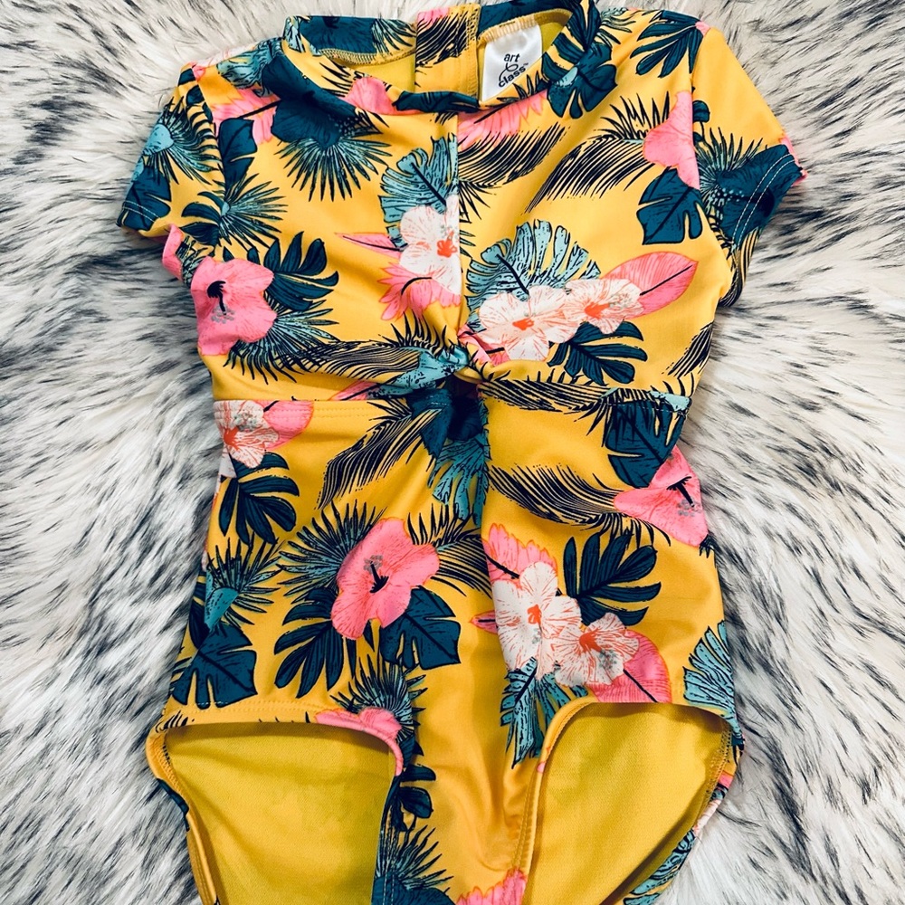 Floral one Piece Swimsuit